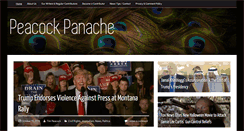 Desktop Screenshot of peacock-panache.com